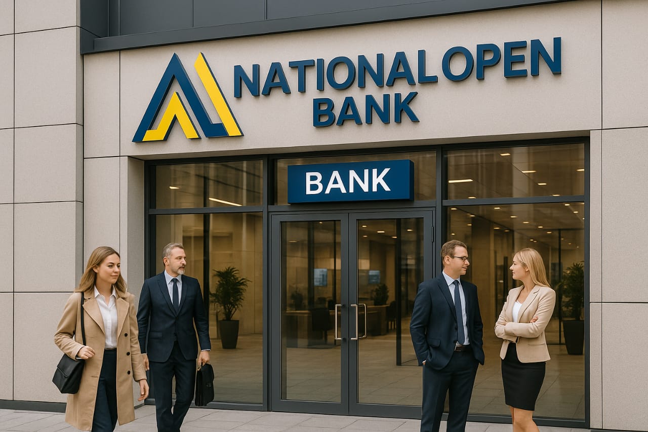 National Open Bank modern headquarters